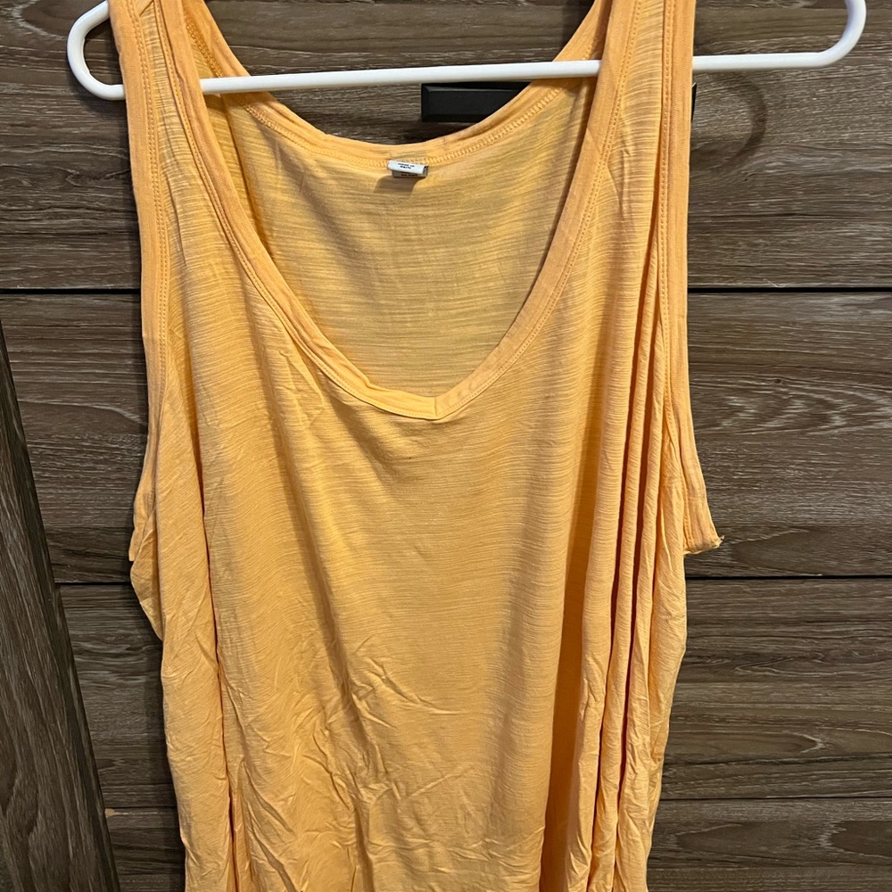Old Navy Sleeveless Top in Light Orange